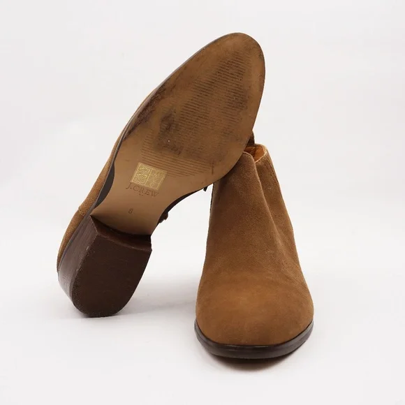JCREW Size 8 Sawyer Suede Boots in Tan - Picture 8 of 8